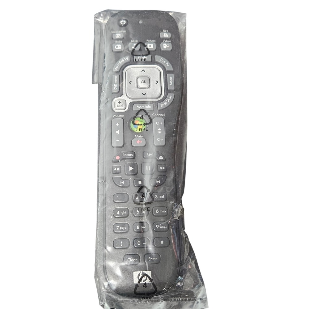 HP Media Center Remote Control 533111-ZH1 Windows PC Multimedia Controller NEW